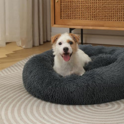 Large Donut Dog Bed Cat Bed Pet Pillow Dog Cave Bed Dog Beds Large Sized Pet Bed Large Ferret Cave Dog Couch Pet Pillow Rabbit Pillow for 50KG Pet