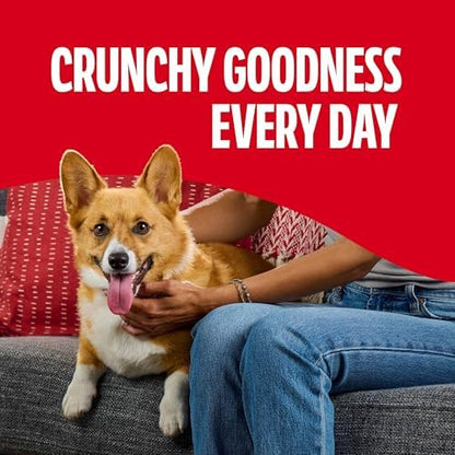 Milk-Bone Dog Treats, Flavor Snacks, Small Biscuits, 14lbs | 2 Pack of 7lbs | Crunchy Texture | Reduces Tartar