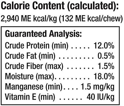 DreamBone Rolls Rawhide-Free Dog Treats with Real Protein, 6 Count