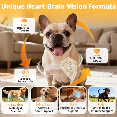 25-in-1 Dog Multivitamin Chews – Daily Vitamins & Supplements for Dogs