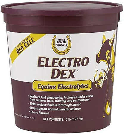 Farnam Horse Health Electro Dex Equine Elecrolytes, 5-Pound, Pink