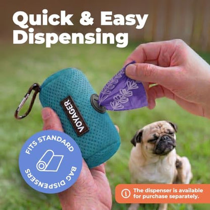 Best Pet Supplies Poop Bags for Dogs - Lavender, 150 Count
