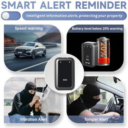 0.8 inch! Hidden Mini GPS Tracker for Vehicles Portable Real Time Locator