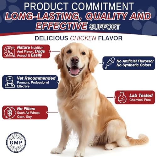 Dog Allergy Chews 200 Treats, Dog Allergy and Itching Skin Relief Bites Immune Support Dogs Probiotics for Yeast, Itchy Skin and Itchy Ears Anti Itch Licking Paws Treatment for Dogs Seasonal Allergies