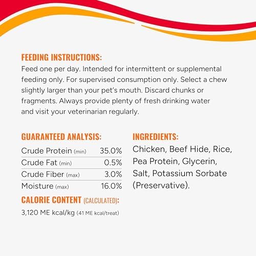 Good 'n' Fun Dumbbells Long-Lasting Dog Treat for Small Dogs, 12 oz
