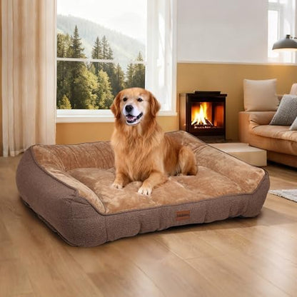 Orthopedic Dog Bed for Large Dogs, Supportive Dog Couch Bed