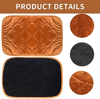 NAMOTEK Self-Warming Cat Bed Indoor/Outdoor Super Soft Self Heating Pet Mat Washable Thermal Pad for Cat & Dog 29x19.6 inch