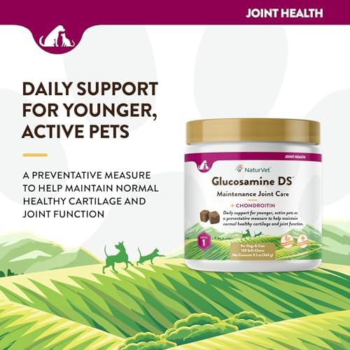 NaturVet Maintenance Joint Care with Chondroitin, Dogs & Cats, 120ct