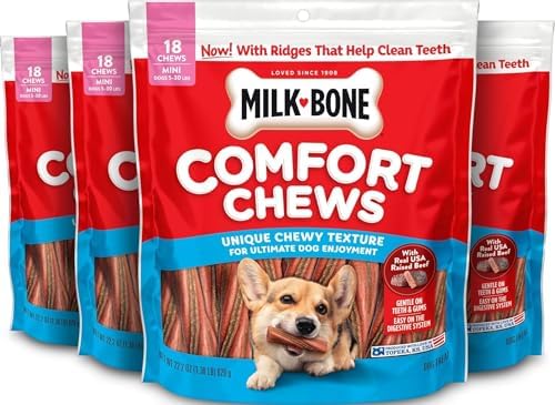 Milk-Bone Comfort Chews With Real Beef, 72 Mini Dog Chews