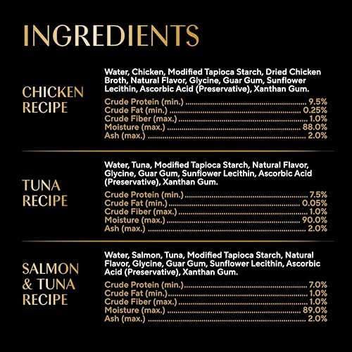 Sheba Bisque Cat Treats & Food Toppers, Variety Pack, 1.4 oz, 24 Count