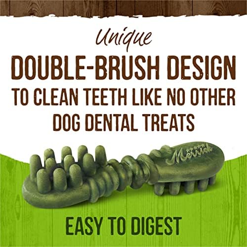 Merrick Fresh Kisses Natural Dental Chews Infused With Coconut And Botanical Oils For Small Dogs 15-25 Lbs - 36 ct. Box