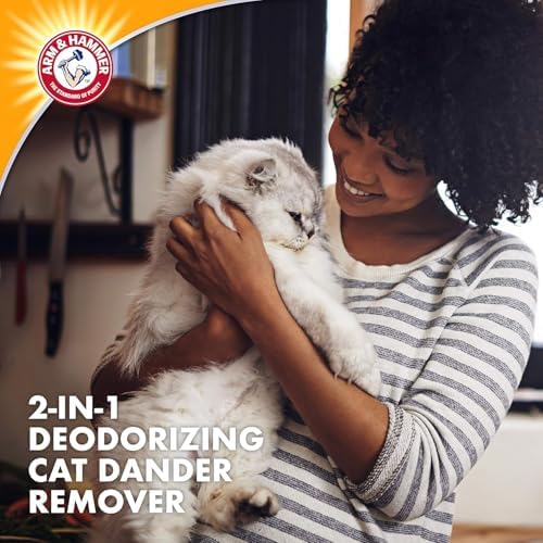 Arm & Hammer 2-in-1 Deodorizing Cat Shampoo, Lavender, 20 Fl Oz, 2-Pack