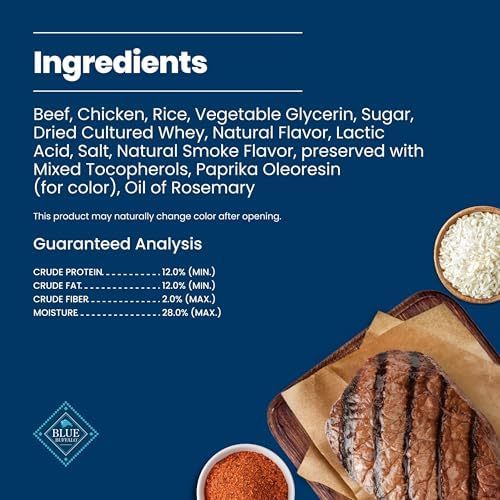 Blue Buffalo Nudges Grillers Beef Dog Treats, 16 oz