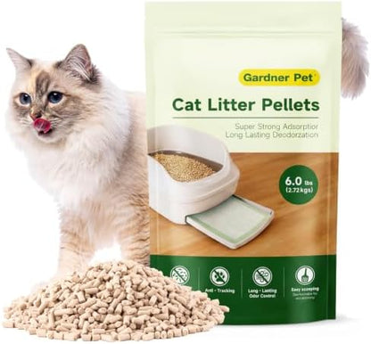 Gardner Pet Zeolite Cat Litter Pellets 6 Lbs