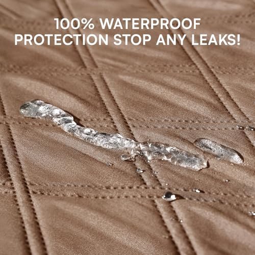 Luciphia Waterproof Couch Cover for Dogs, Non-Slip Pet Sofa Protector