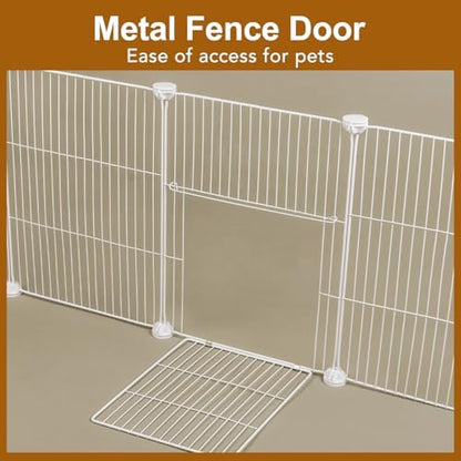 VISCOO 20 Panels Small Animal Playpen, Pet Playpen, Guinea Pigs Cages