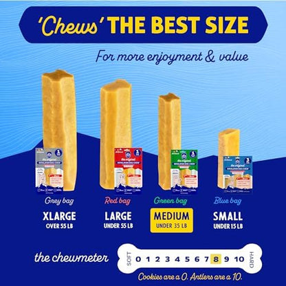 Himalayan Dog Chew, Bacon Yak Cheese, 1 Medium Yak Chew