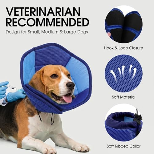 Dog Cone Soft Cone for Dogs to Stop Licking