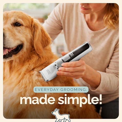 Dog Clippers, Dog Hair Trimmer & Cordless Dog Grooming Kit
