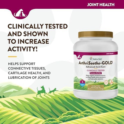 NaturVet Advanced Joint Care Supplement, Dogs & Cats, 240ct