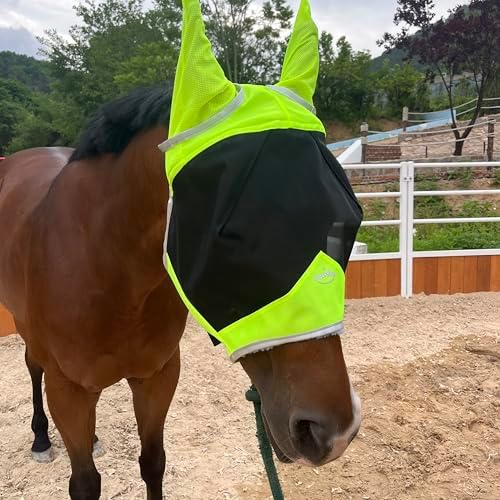 Horse Fly Mask for Horses with Ears