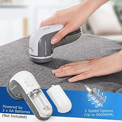 BEAUTURAL Fabric Shaver and Lint Remover, Portable Sweater Defuzzer