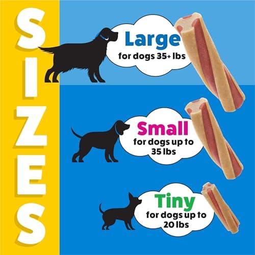 Purina Busy with Beggin Twisted Large Dog Treats, 6 ct Pouch