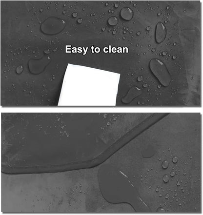 Amakunft 4Pcs Waterproof Hexagon Playpen Mat Washable Pee Pad Fit with Small Animal Playpen (42.5in x 41in) Reusable Pet Bedding Liner for Guinea Pig, Rabbit, Hamster, Chinchilla, Hedgehog
