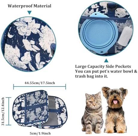 Soft-Sided Kennel Pet Carrier, Airline Approved Travel Handbag