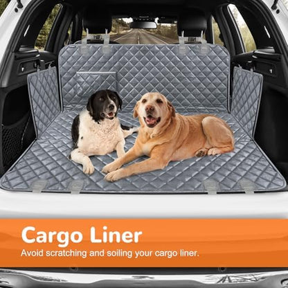 URPOWER Dog Car Seat Cover for Back Seat, Waterproof Hammock for Car & SUV