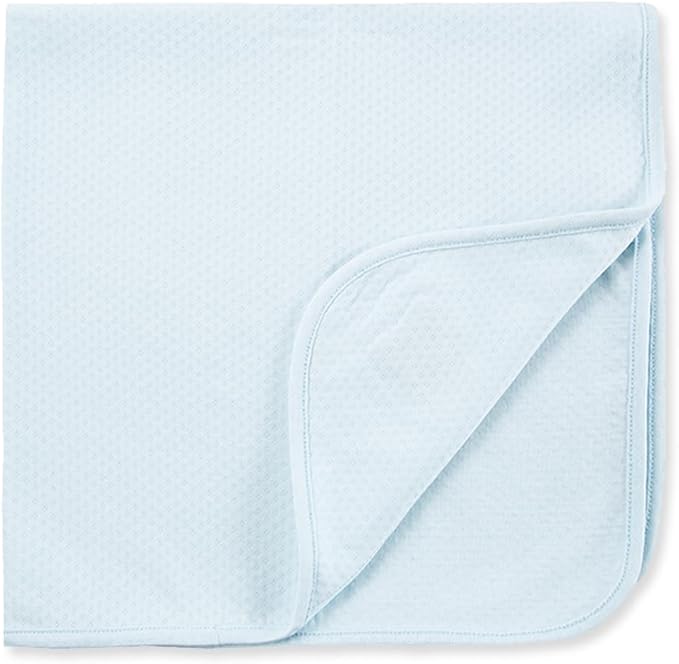 Little Me Blankets for Baby Boys' Cute Bear Swaddling Receiving Blanket