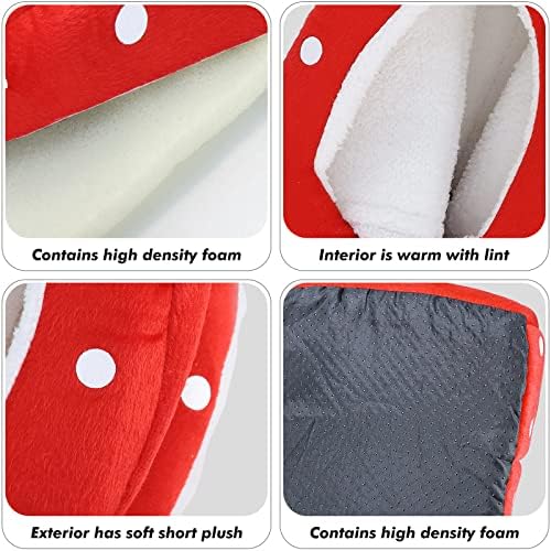 Mygeromon Guinea Pig Bed Rabbit Hideout Cuddle Cup (Strawberry Style)