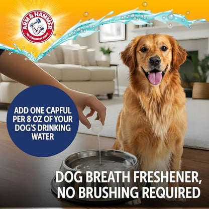 Arm & Hammer Complete Care Dog Dental Water Additive, 16 Fl Oz