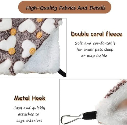 Guinea Pig Hammock for Cage 13X13,Sugar Glider Hammock,Reusable