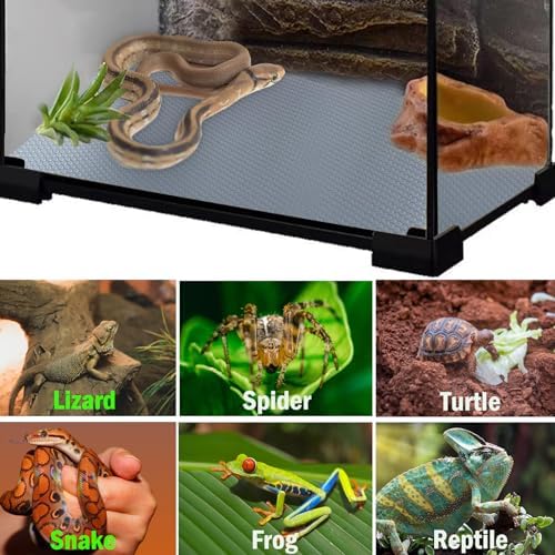 KABASI Reptile Substrate Liner Terrarium Carpet, Tank Accessories