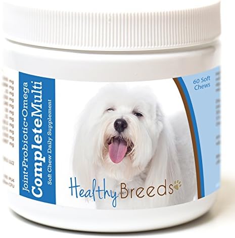 Healthy Breeds Coton de Tulear All In One Multivitamin Soft Chew 60 Count