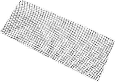 Wire Mesh Pad 5PCS 8 x 20cm / 3.15 x 7.87inch Aquarium Fish Tank Plants Stainless Steel Wire Mesh Pads Moss Nets