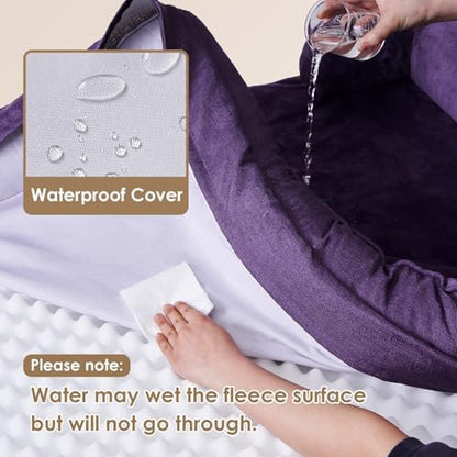 EHEYCIGA Orthopedic Small Dog Bed, Waterproof Memory Foam Washable Pet Beds