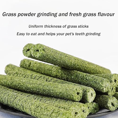 Types of Combined Chew Toys Molar Sticks Sweet Bamboo Apple Branch Timothy Grass for Pets Chinchilla Squirrel Gerbil Hamster Squirrel Guinea Pigs 400 Grams