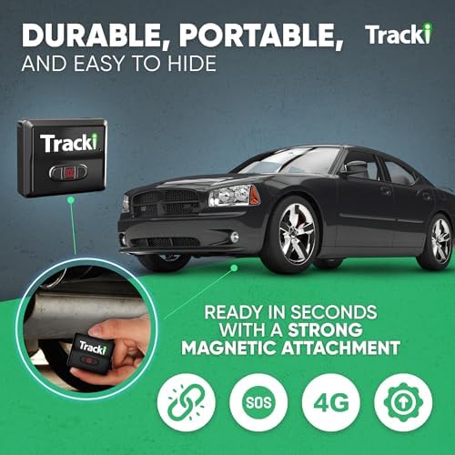 Tracki GPS Tracker for Vehicles, 4G LTE, Real-Time Tracking (+ Mini Box)