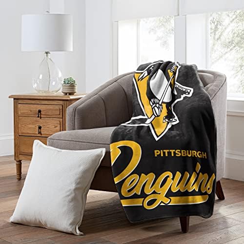Northwest NHL Unisex-Adult Raschel Throw Blanket