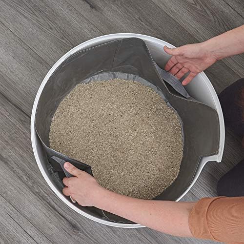 Reusable Litter Box Liners by Bundle & Bliss, 3-Pack - Easy to Clean, Non-Slip Litter Liners For Secret Litter Box - Durable Design, Waterproof, Scoop & Scratch-Resistant, Leak Proof, Machine-Washable