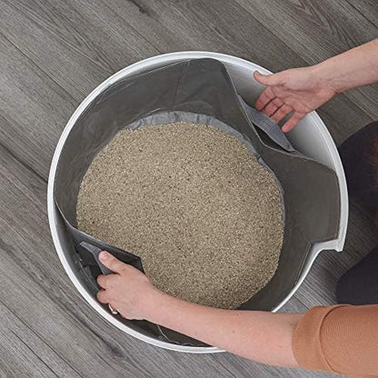 Reusable Litter Box Liners by Bundle & Bliss, 3-Pack - Easy to Clean, Non-Slip Litter Liners For Secret Litter Box - Durable Design, Waterproof, Scoop & Scratch-Resistant, Leak Proof, Machine-Washable