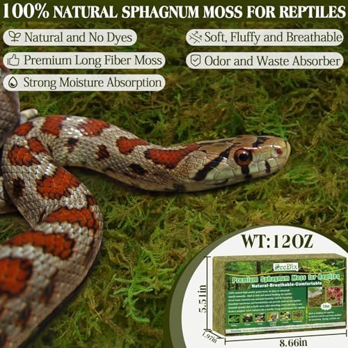 ZeeDix 0.75 lb Sphagnum Moss for Reptiles