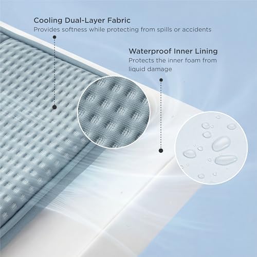 Bedsure Cooling Dog Bed for Crate, Large Breathable Pet Summer Bed, 35 Inch