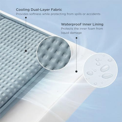 Bedsure Cooling Dog Bed for Crate, Large Breathable Pet Summer Bed, 35 Inch