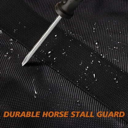 Stall Guard for Horses,Horse Stall Guard, Adjustable Straps & Hardware