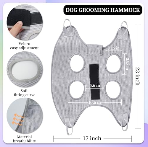 PatiencET Dog Grooming Hammock Kit