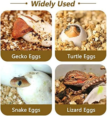 16-Grid Reptile Breeding Box - Professional Plastic Incubator for Gecko, Lizard & Mane Hatching