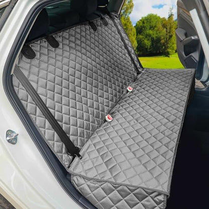 PETICON Waterproof Scratchproof Pet Bench Seat Covers for Cars, SUVs
